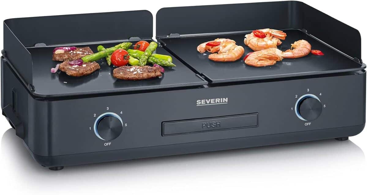 Test : plancha électrique Severin PG 8569 - performance à 2 200 W