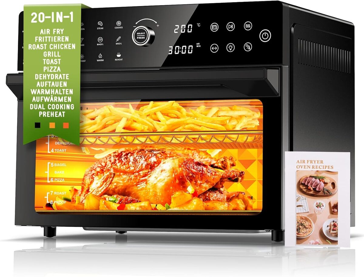 Test friteuse Air Fryer XXL 1800W : grande capacité et fonctionnalité