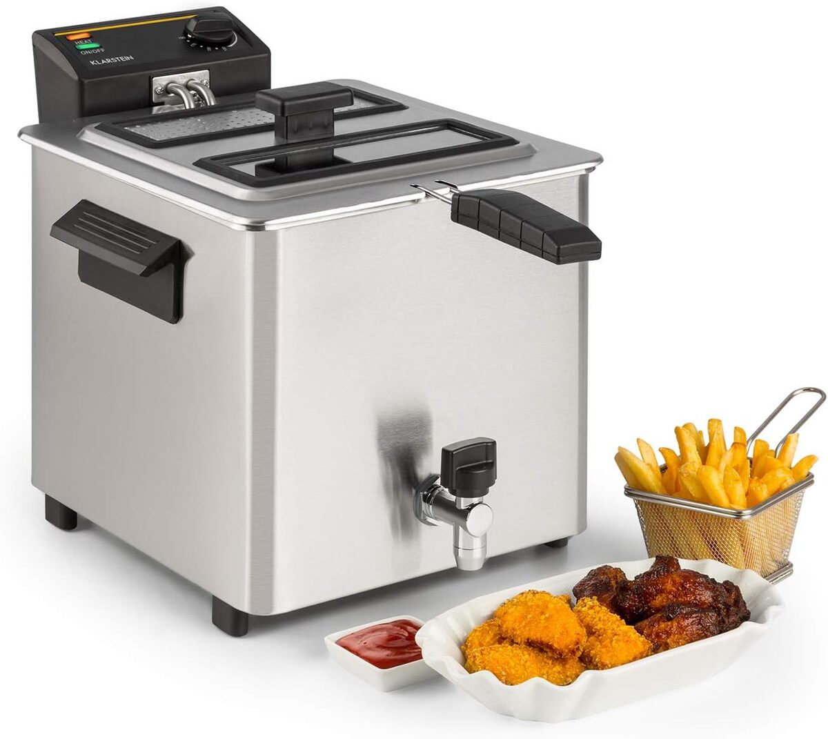 Test : friteuse Klarstein Family Fry, puissance et technologie au menu