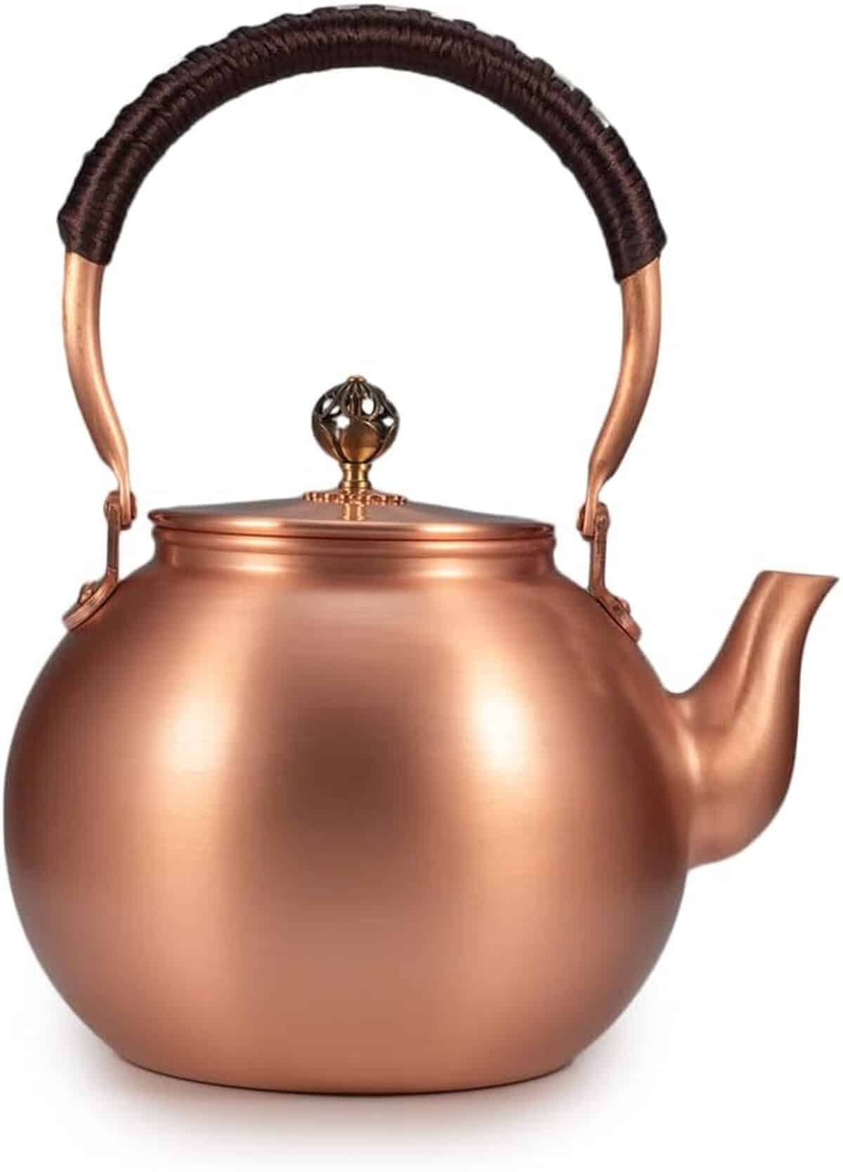 Test : théière japonaise Kung Fu Tea 1, 3 l en cuivre pur