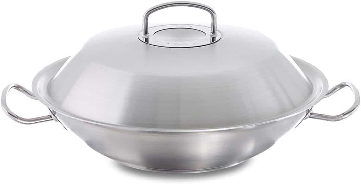 Test : wok Fissler Original-Profi Collection en acier inoxydable (Ø 35 cm)