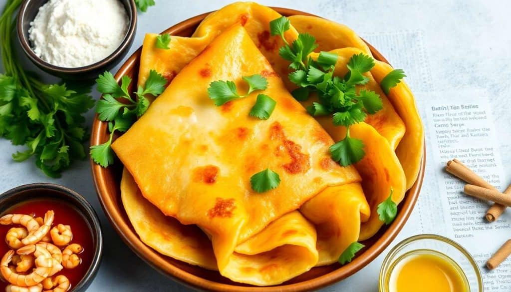 Recette authentique de Bánh Xèo : crêpes vietnamiennes croustillantes