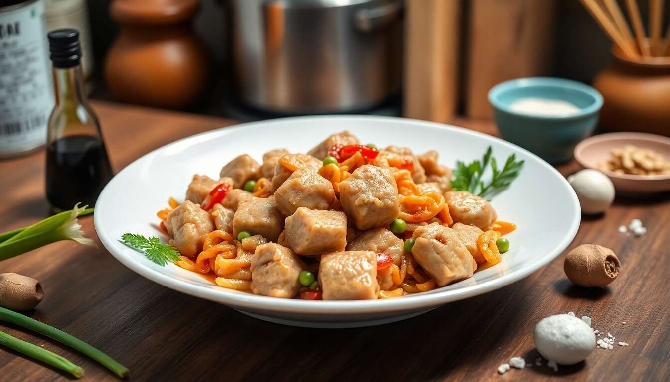Recette des Boulettes de Porc Chinoises Tête de Lion