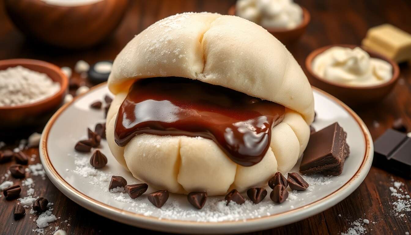 Bao sucré : ganache choco-coco irrésistible