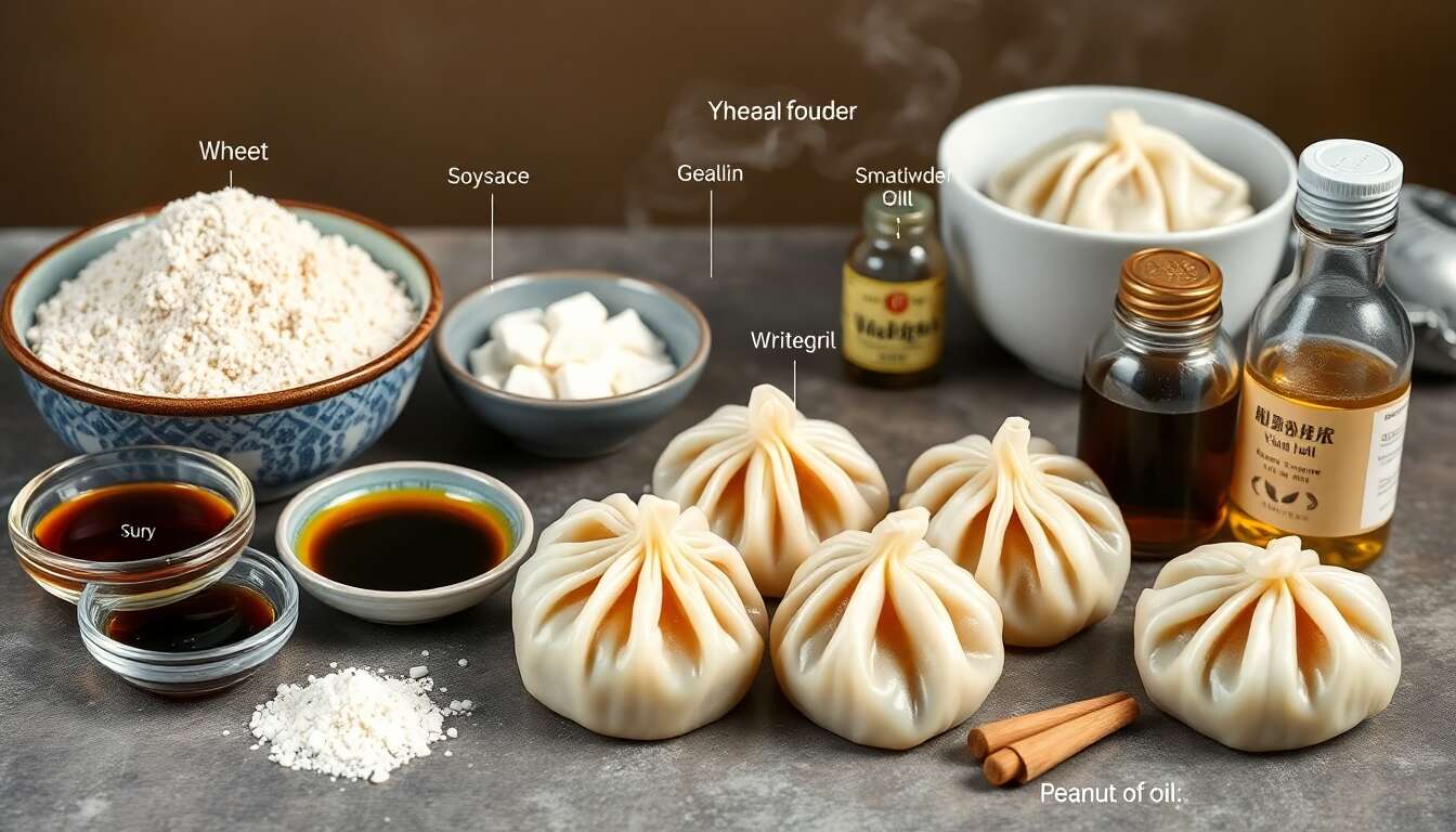 Recette traditionnelle des xiaolongbao : bouchées vapeur au bouillon
