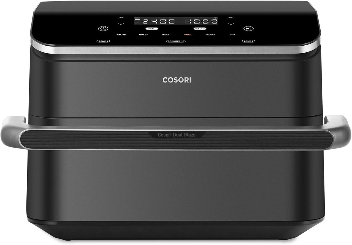 Test : cosori air fryer 10L twinfry avec séparateur amovible