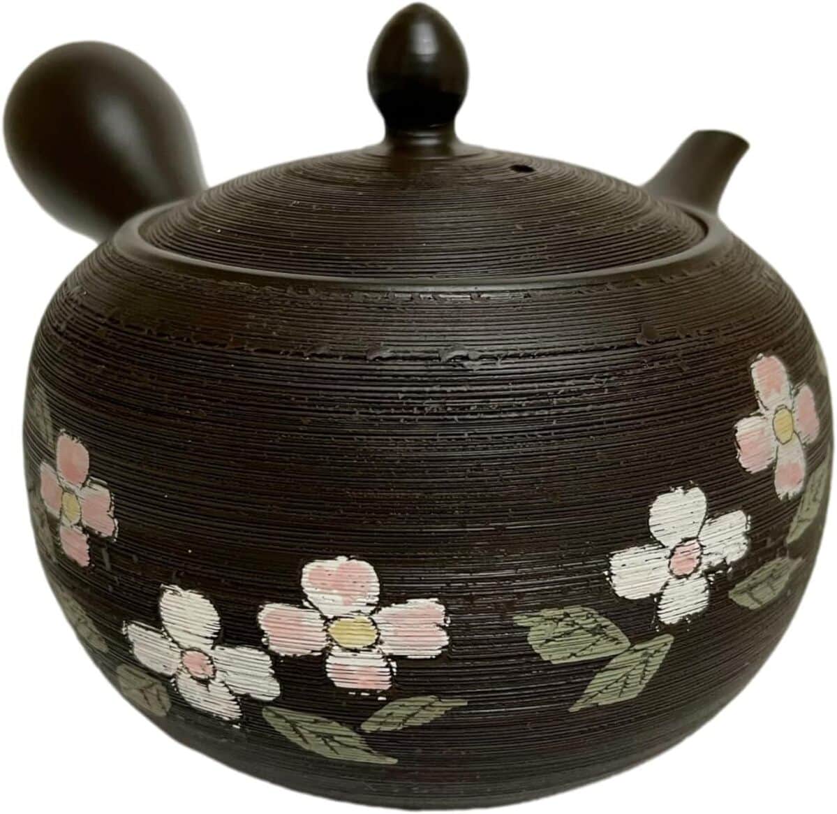 Test : théière Kyusu Tokoname 40 cl motif écorce du Japon