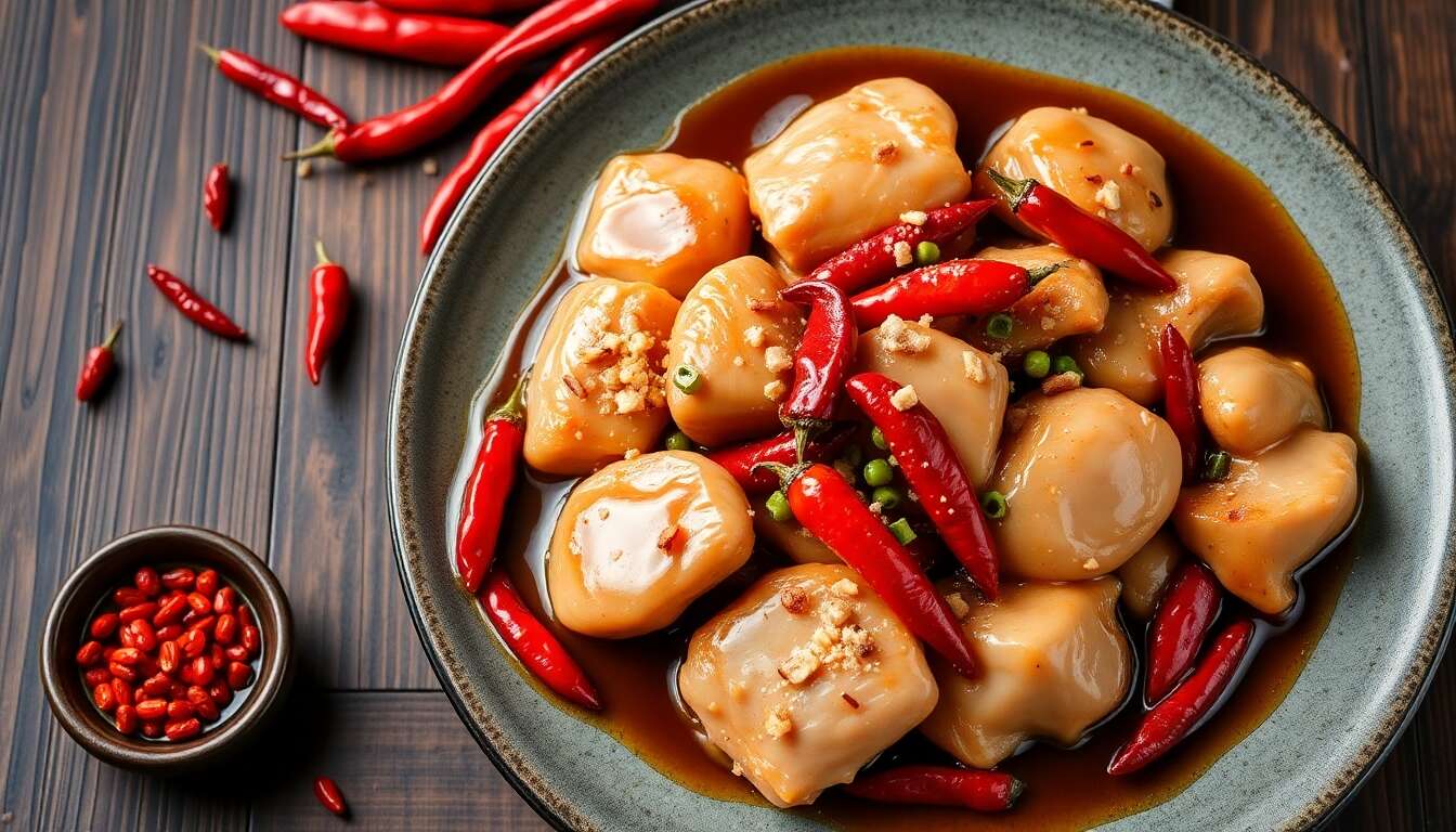 Recette authentique : poulet mala sichuanais