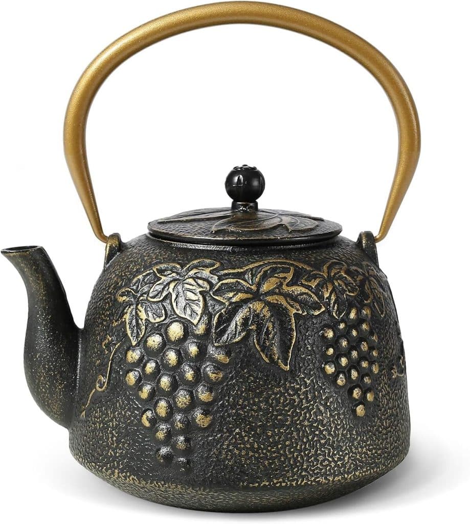 Avis théière japonaise VICSKY raisin noir 1200 ml