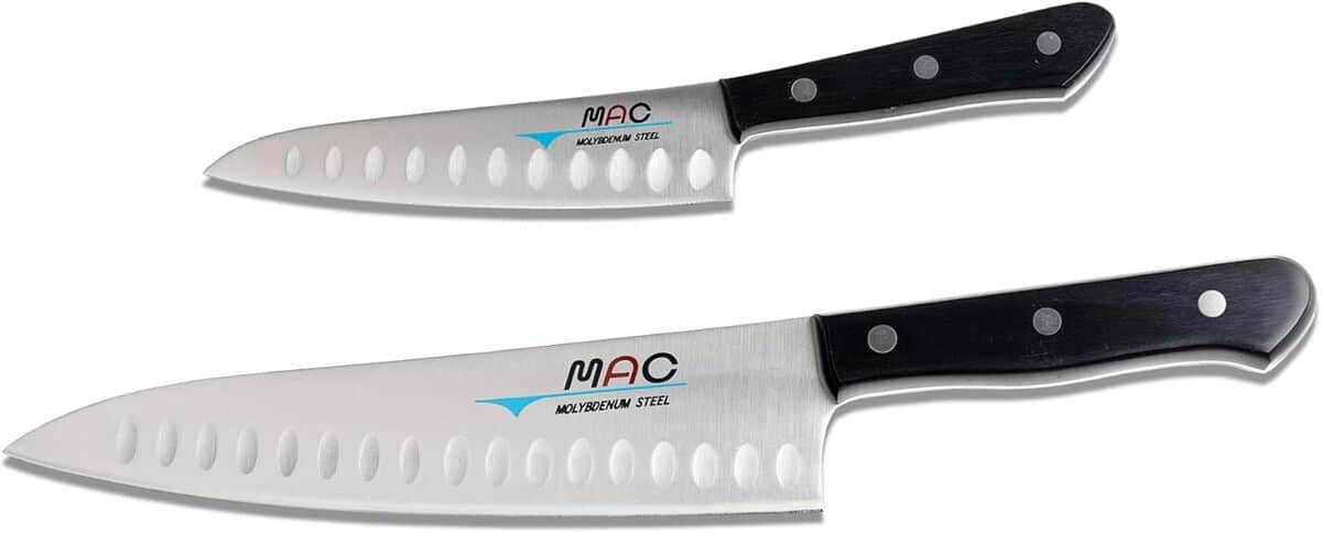 Test : couteaux japonais MAC Chef - coffret universel 13cm & chef 20cm