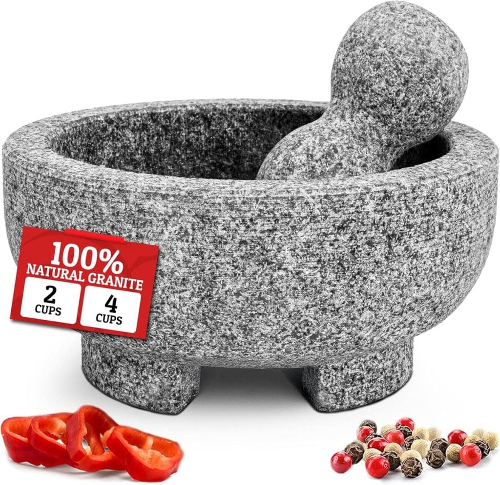 Test du mortier en granit PriorityChef : l'artisan des saveurs