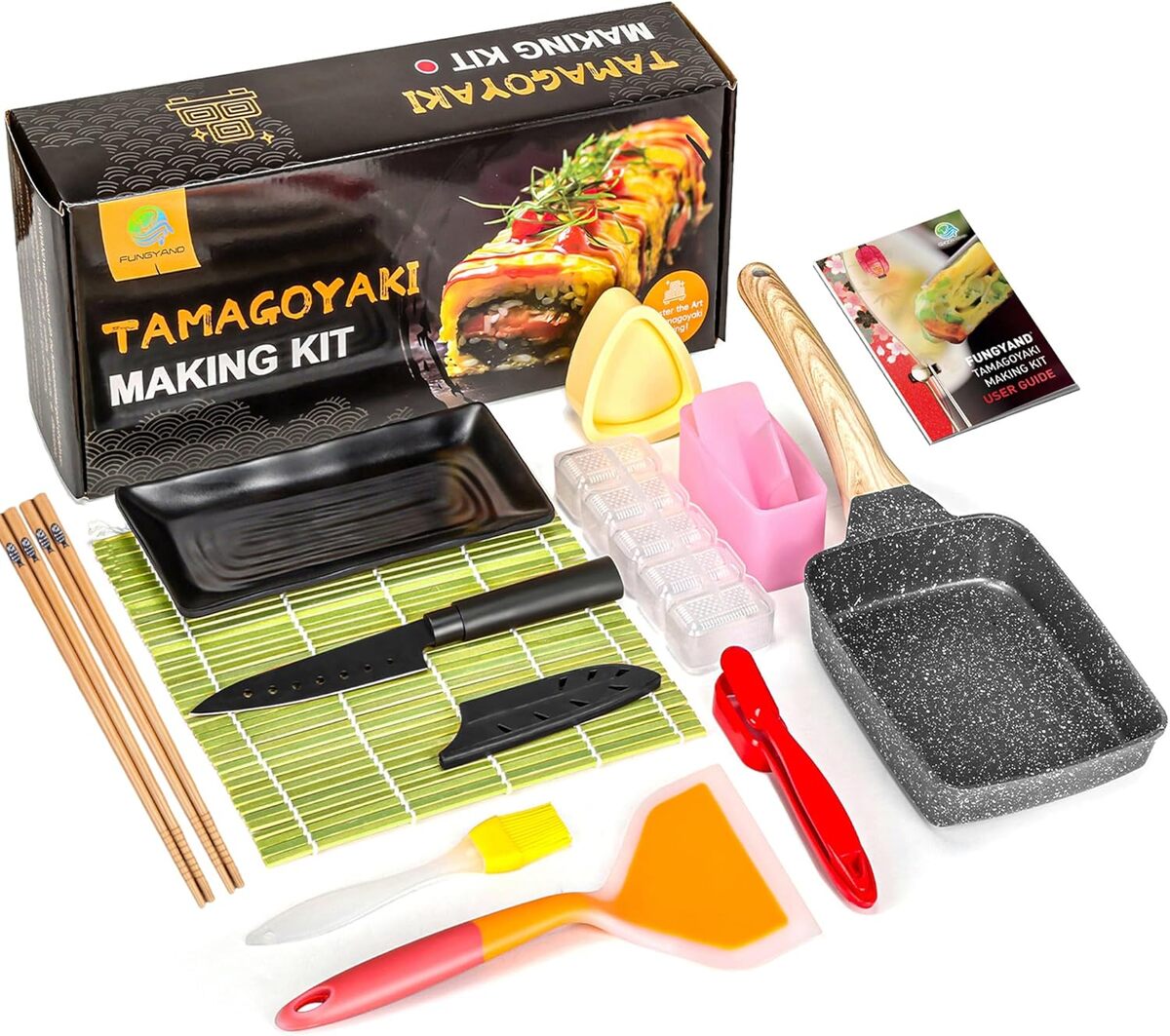 Test : poêle à tamagoyaki FUNGYAND, l'arsenal complet pour les amateurs de sushi