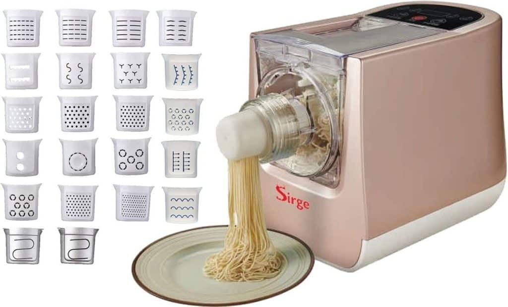 Test : sirge PASTARITA, la machine à pâtes sans gluten 300 W