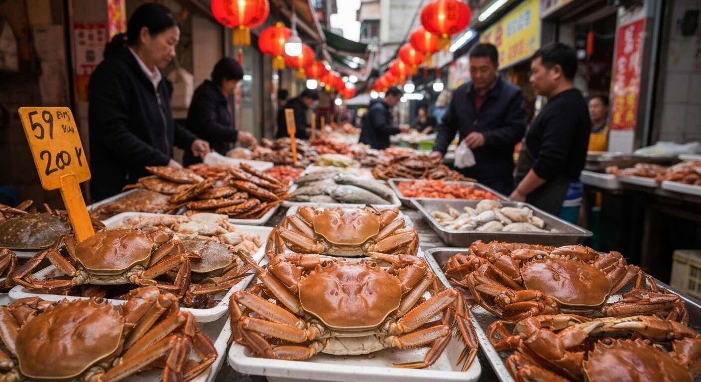 Ningbo, chine: savourer le crabe poilu et autres délices zhejiang.