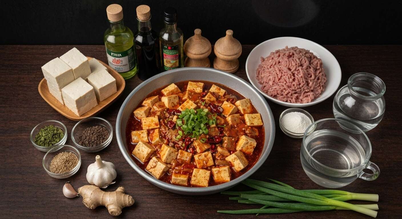 Recette authentique du Mapo Tofu épicé de grand-mère