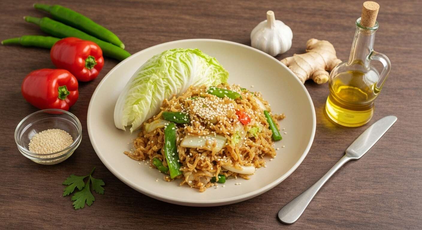 Recette Veggie : chou Chinois Sauté Facile