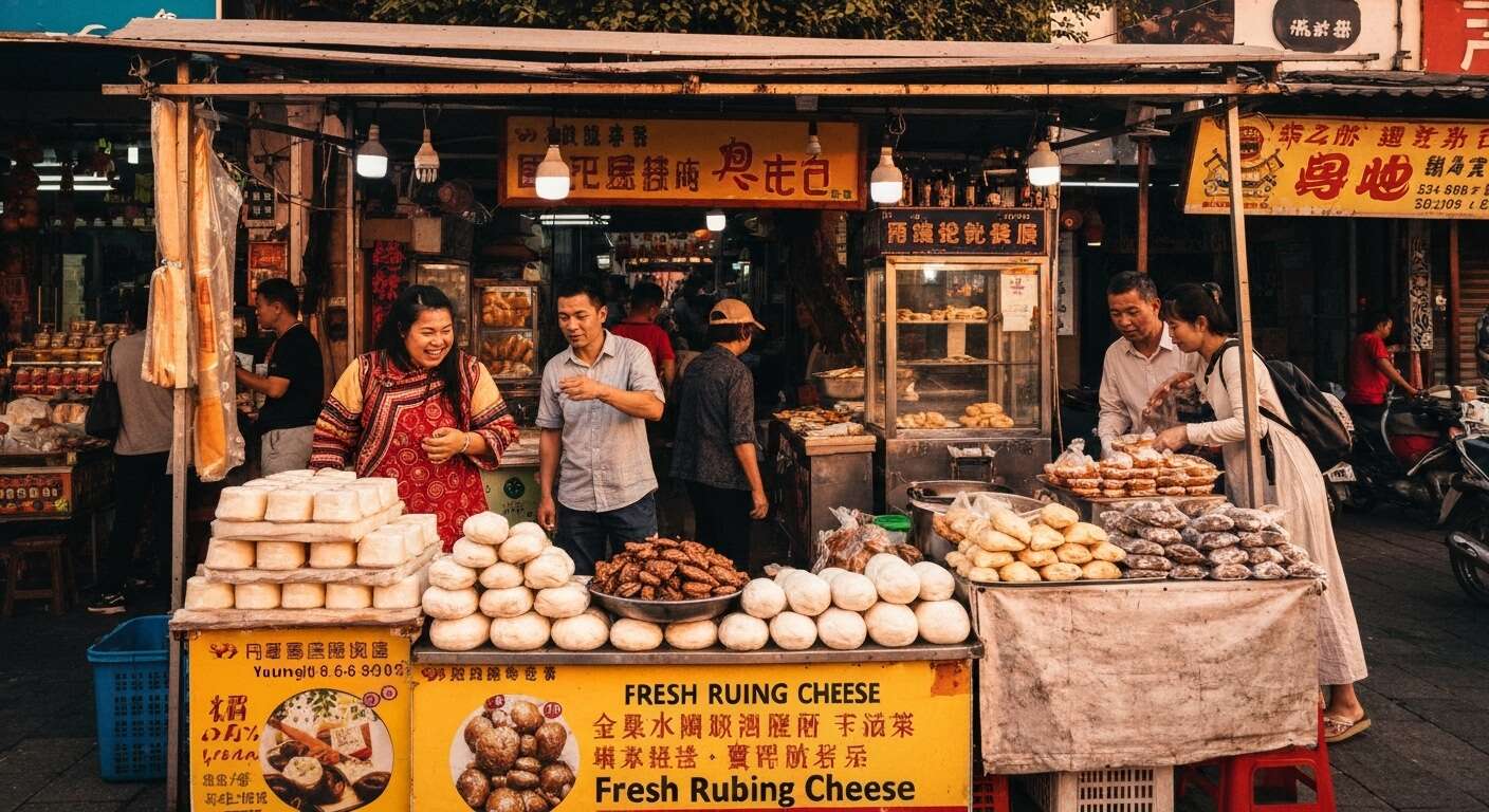 Kunming en Chine: le goût unique du fromage rubing et autres délices yunnanais