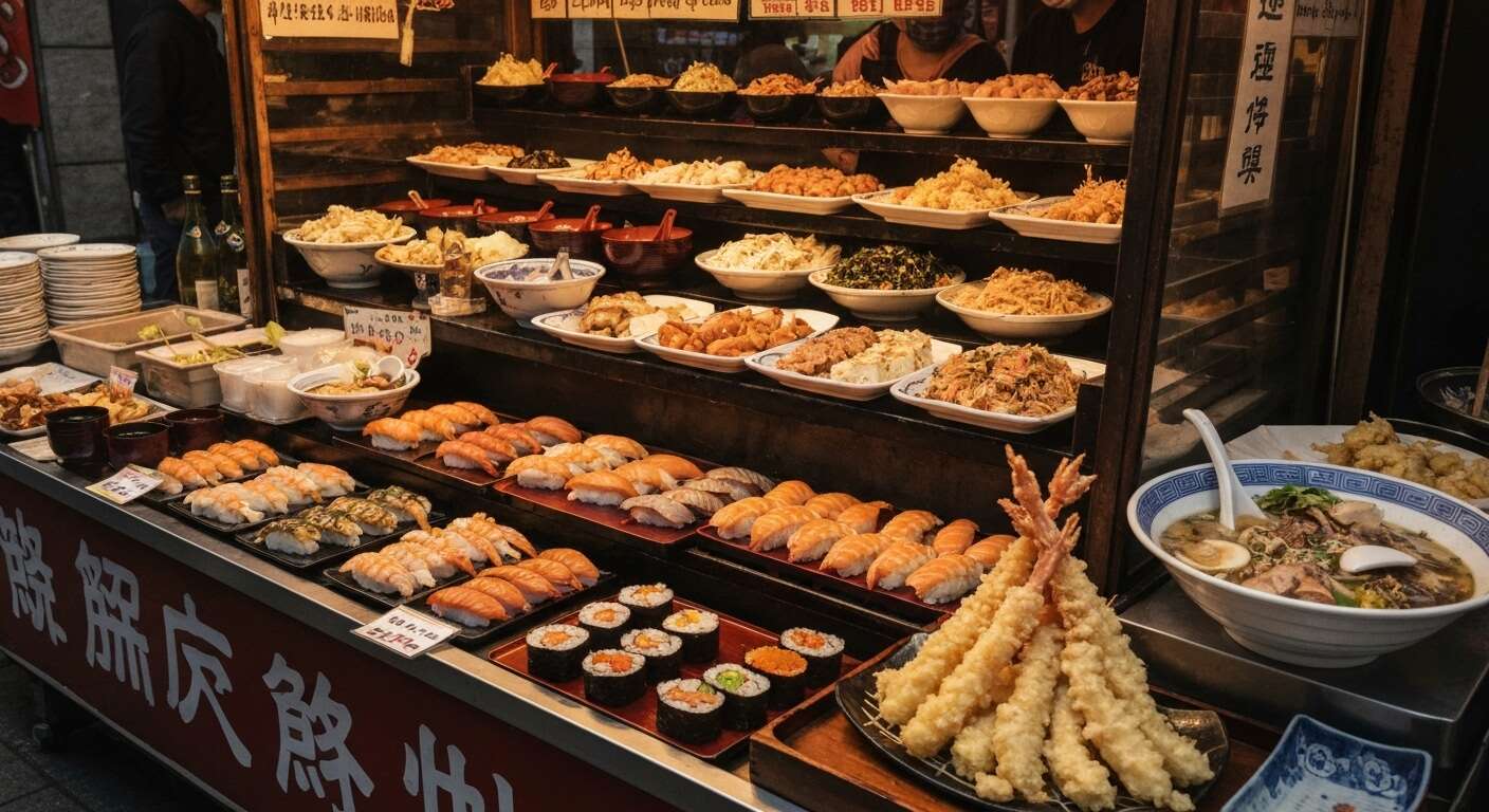 Les spécialités culinaires : origine et tradition à Tokyo