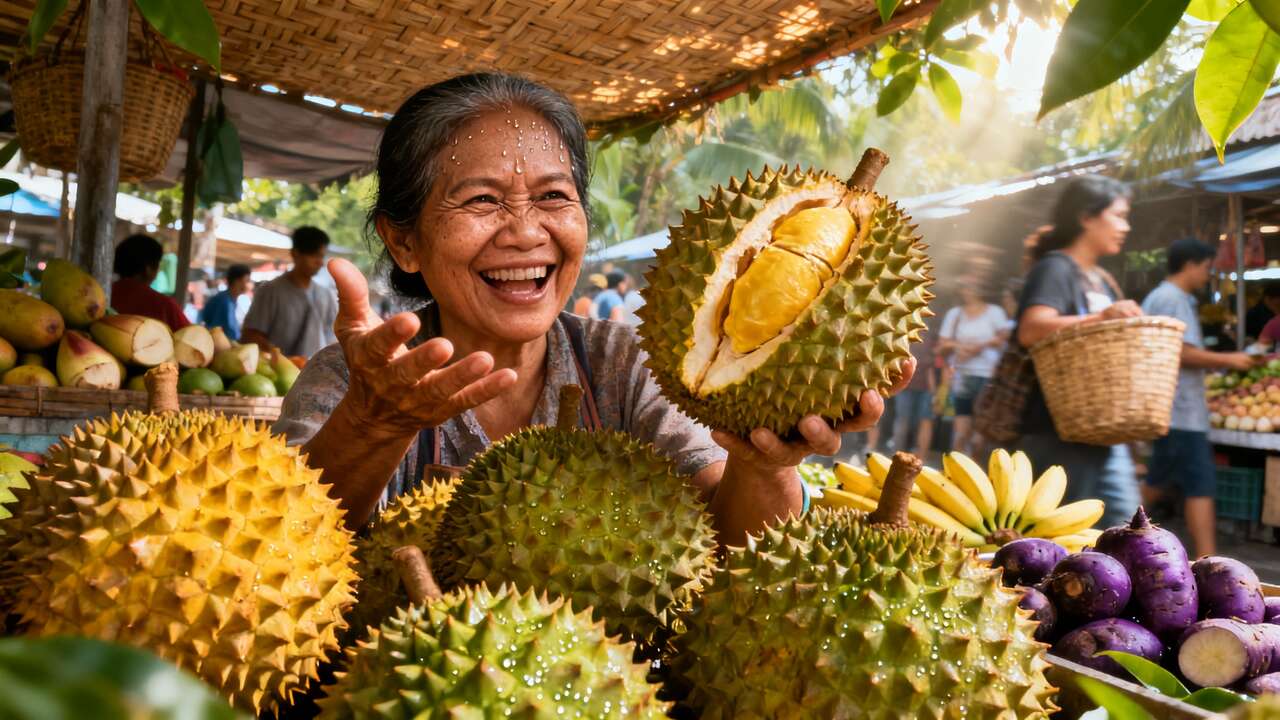 Davao, philippines: le durian, roi des fruits, et autres trésors culinaires