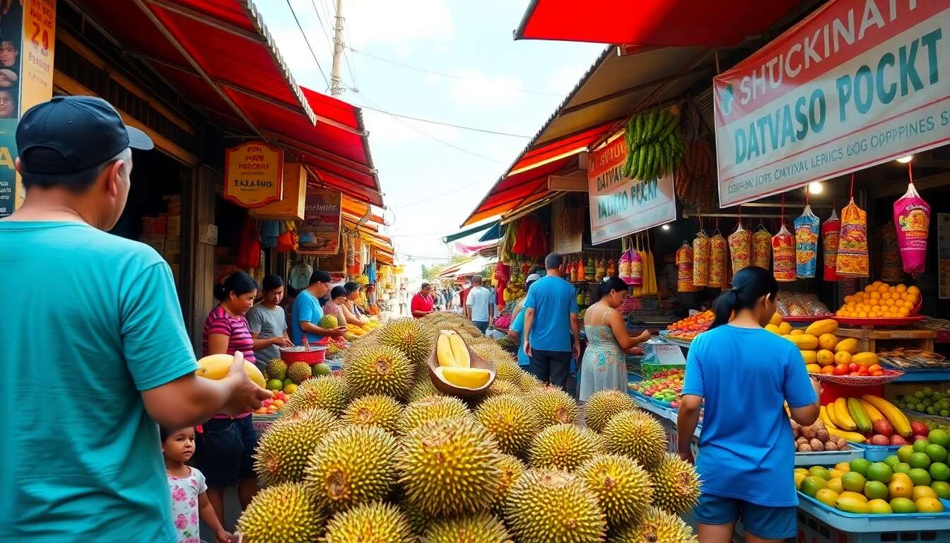 La culture du durian à davao La culture du durian à davao