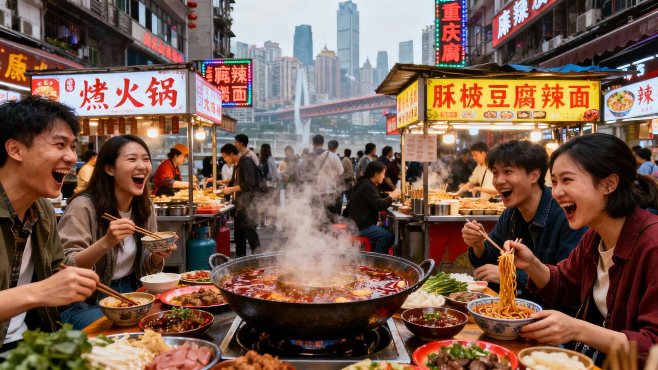 Chongqing : un tour d'horizon des plats épicés qui font sa renommée.
