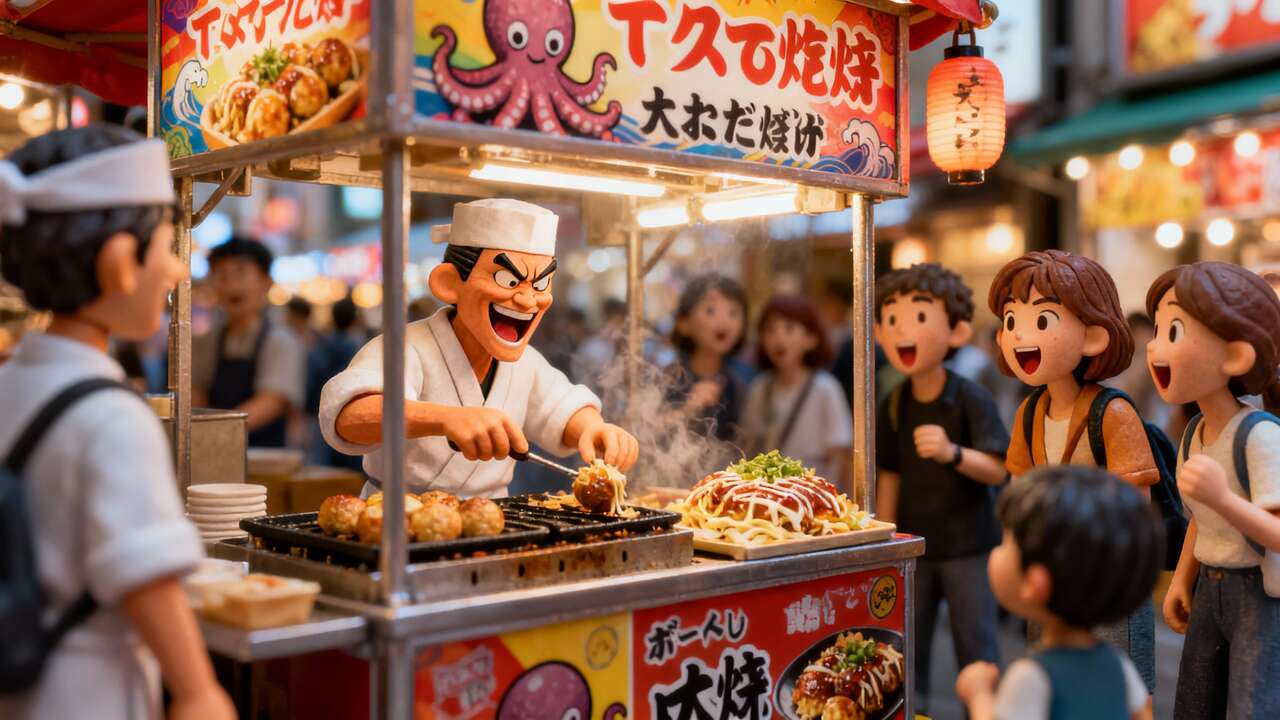 Les spécialités culinaires : origine et tradition à Osaka