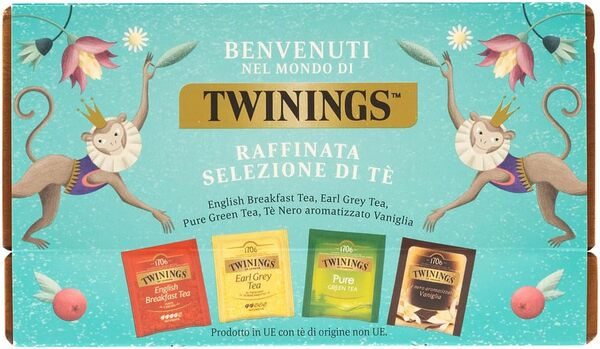 Twinings Box 40 Tea Selection Boîte en bois 40 thé