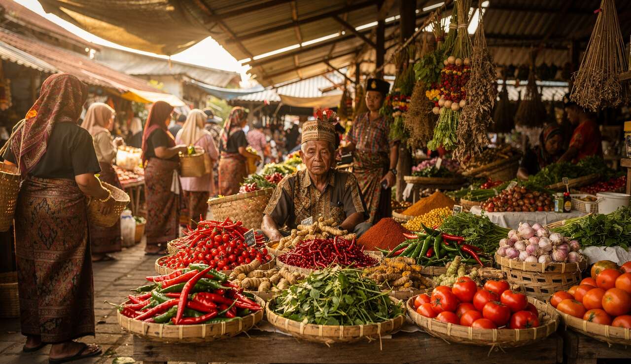 Lombok en Indonésie: sasak Sambal & Co. , les délices de l'île aux piments