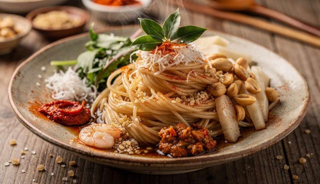 Délicieuse salade asiatique : recette de Yam Tawai