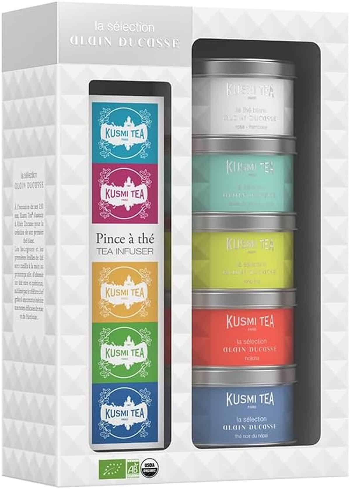 Avis sur le coffret Kusmi Tea sélection Alain Ducasse : un cadeau raffiné