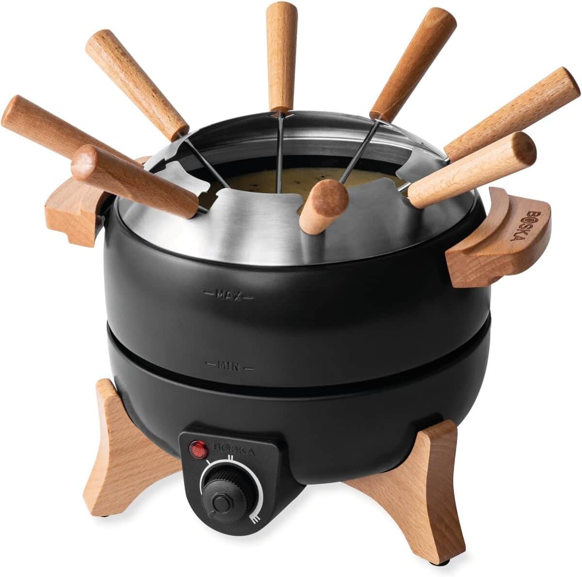 Test du service à fondue électrique Boska Party : contrôle de température et polyvalence