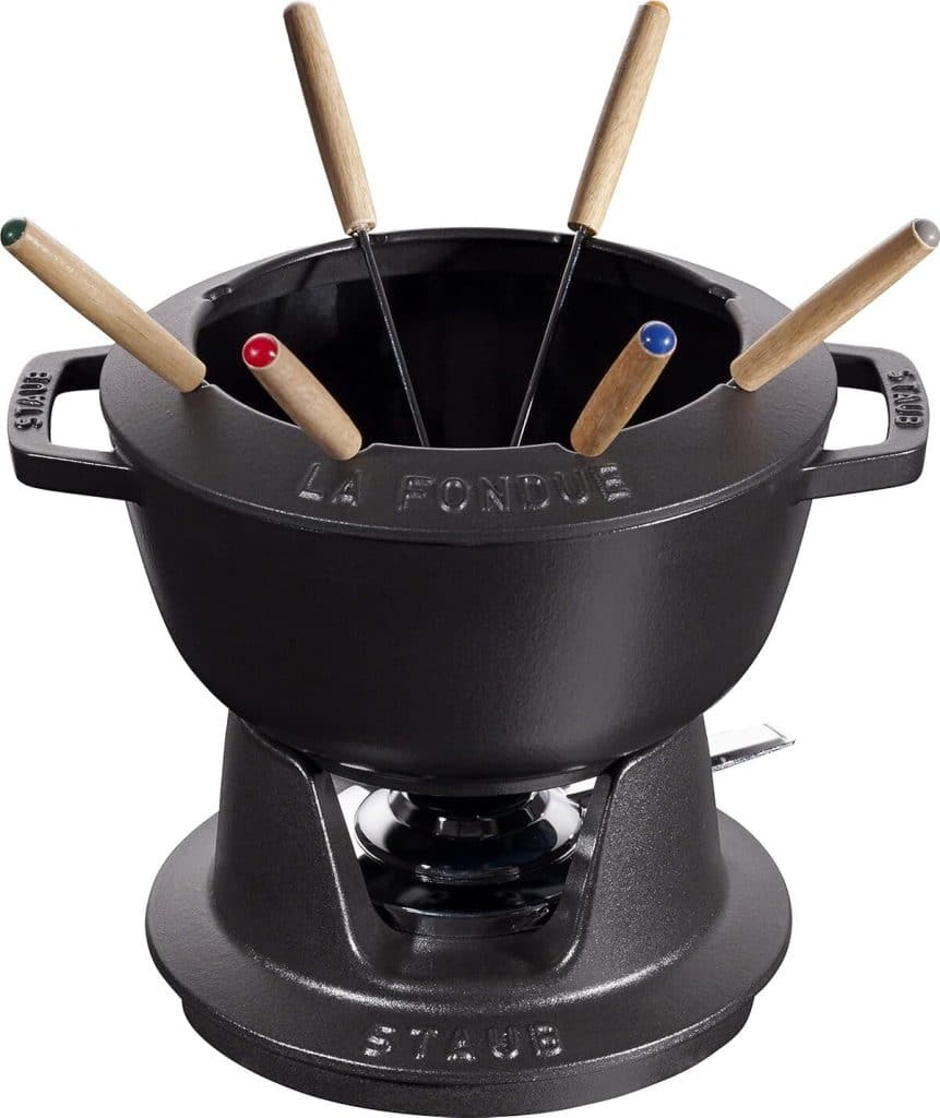 Test du service à fondue STAUB en fonte : convivialité garantie