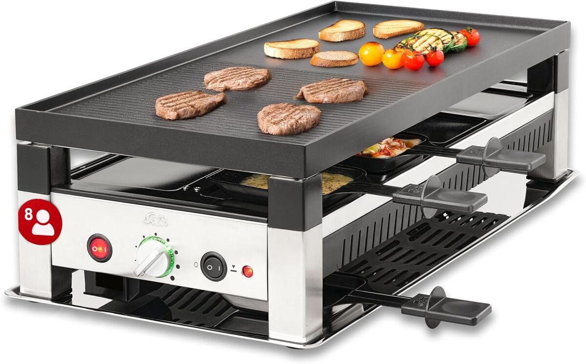 Test du Solis Table Grill 791 : polyvalence 5 en 1 pour 8 personnes