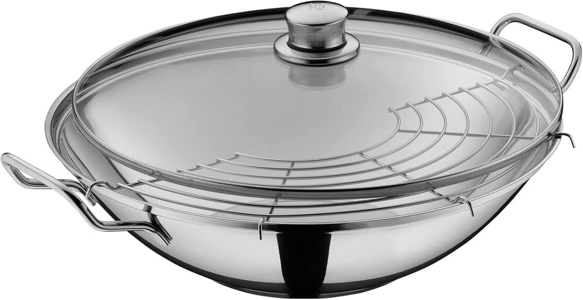 Test : ensemble wok 36 cm 3 pièces Taïwan