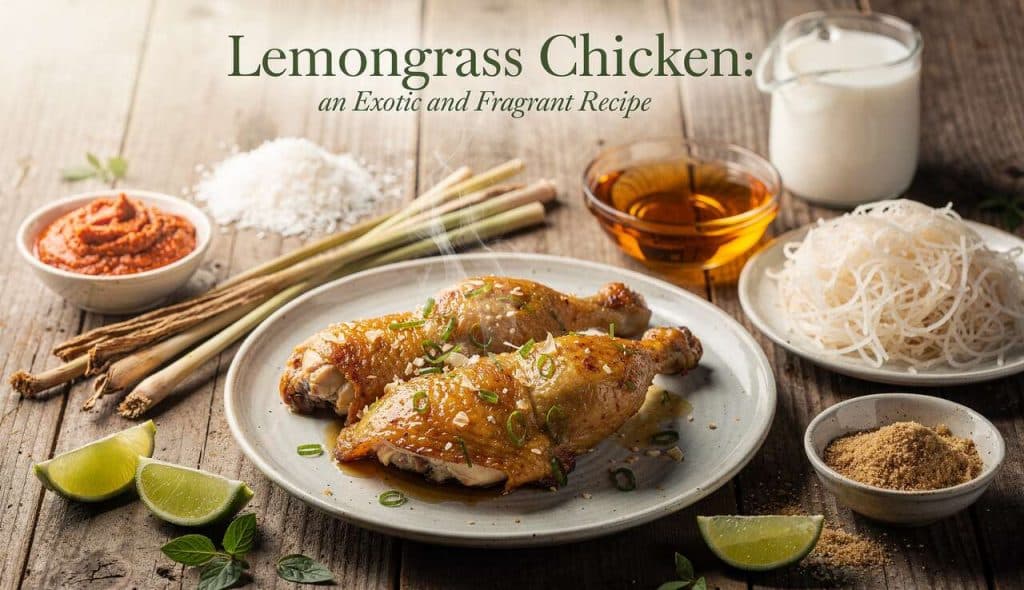 Poulet à la citronnelle : recette exotique et parfumée