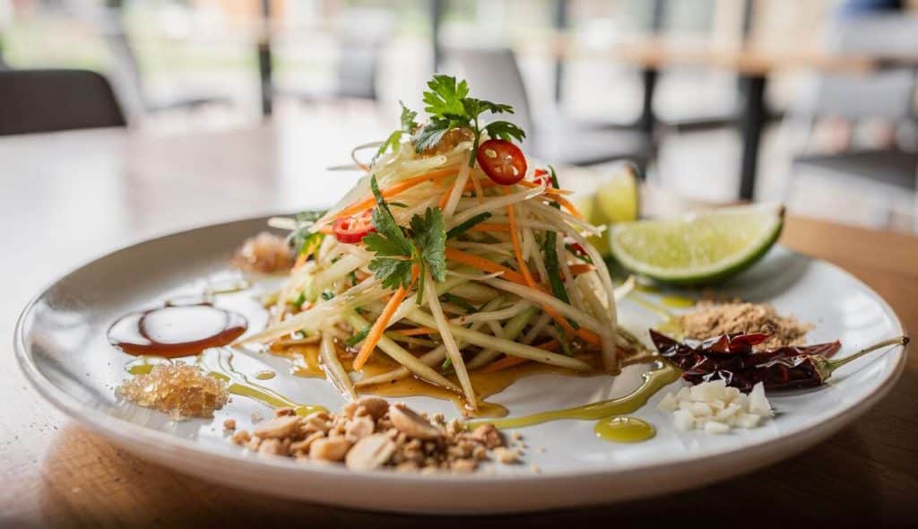 Salade de Papaye Verte : recette Fraîche et Savoureuse