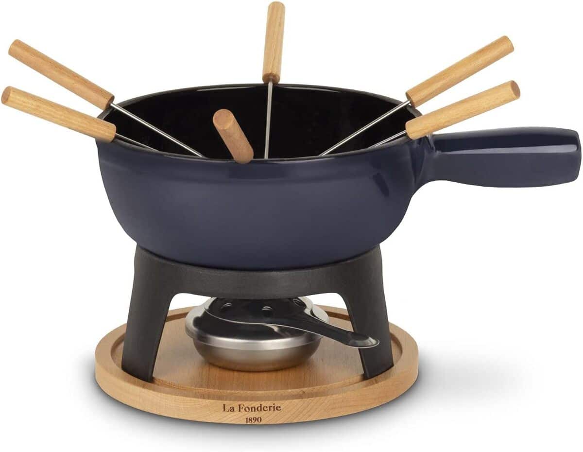 Avis sur le service à fondue Mont Joux en fonte pour 6 personnes