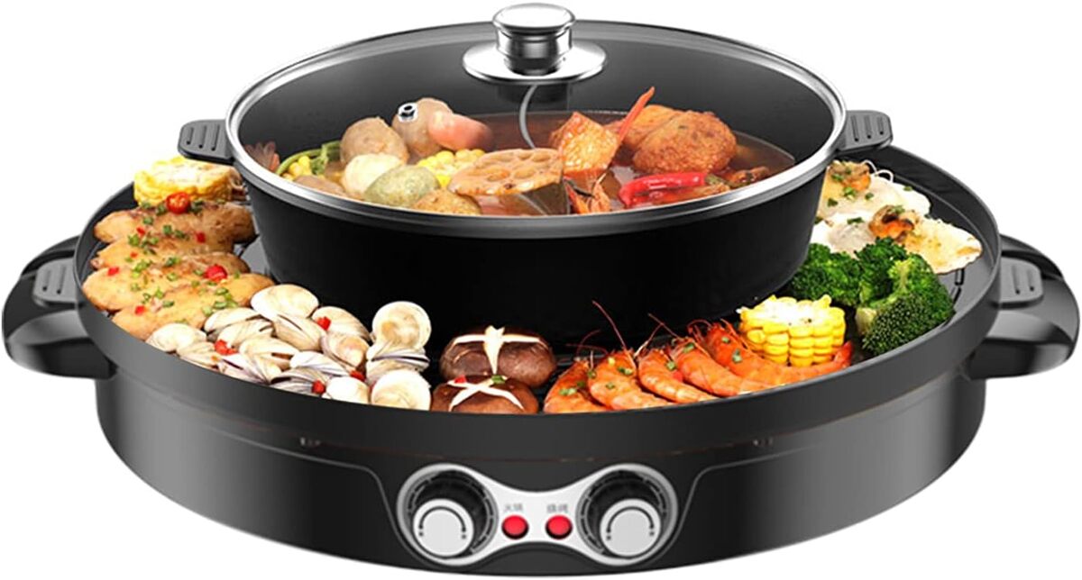 Test de la hotpot et raclette 2 en 1 : barbecue électrique polyvalent