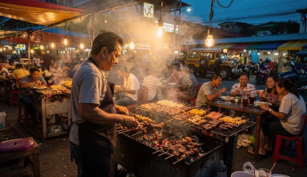 Cebu aux Philippines : l'art de la grillade au cœur des spécialités locales