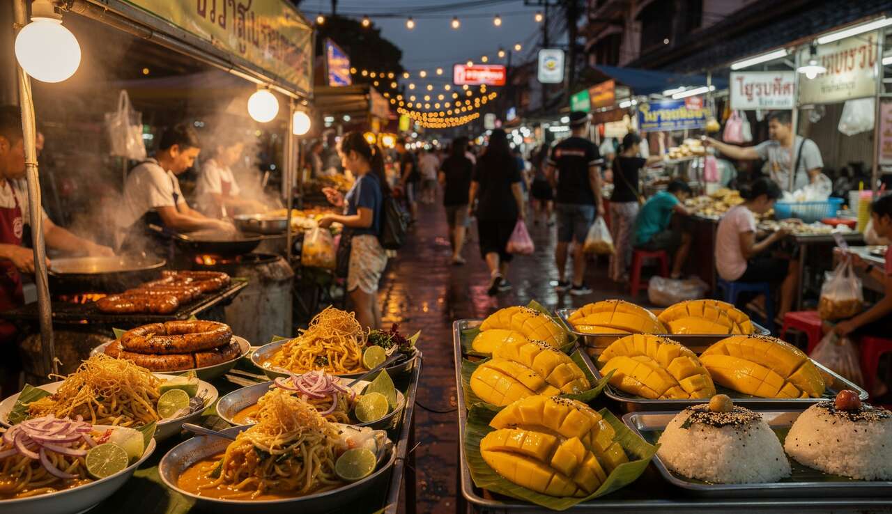 Découverte de la street food à chiang mai Découverte de la street food à chiang mai