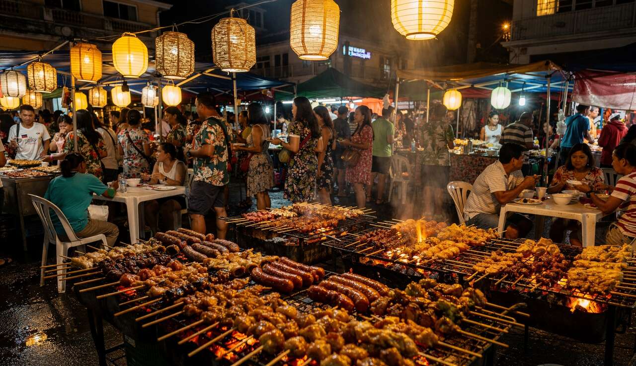 Les marchés nocturnes : temples de la gastronomie locale Les marchés nocturnes : temples de la gastronomie locale