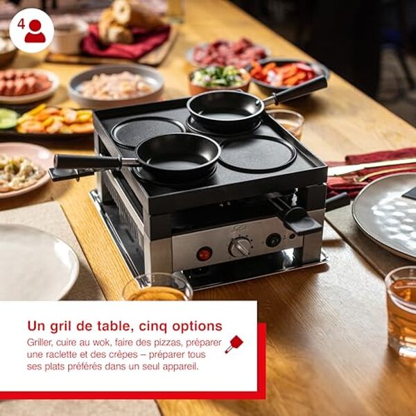 Découvrez le Solis Table Grill 7910, un appareil de cuisine révolutionnaire et polyvalent. Idéal pour vos barbecues, raclette ou grillades, apprenez-en plus sur ses fonctionnalités et avantages pour des repas réussis en toute simplicité.