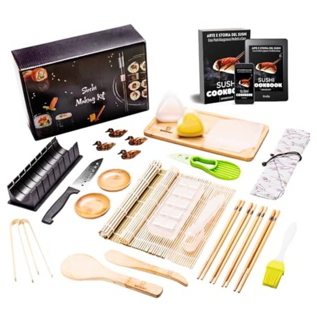 Test Brodevet Kit Sushi 2026 : accessoires indispensables pour sushis maison