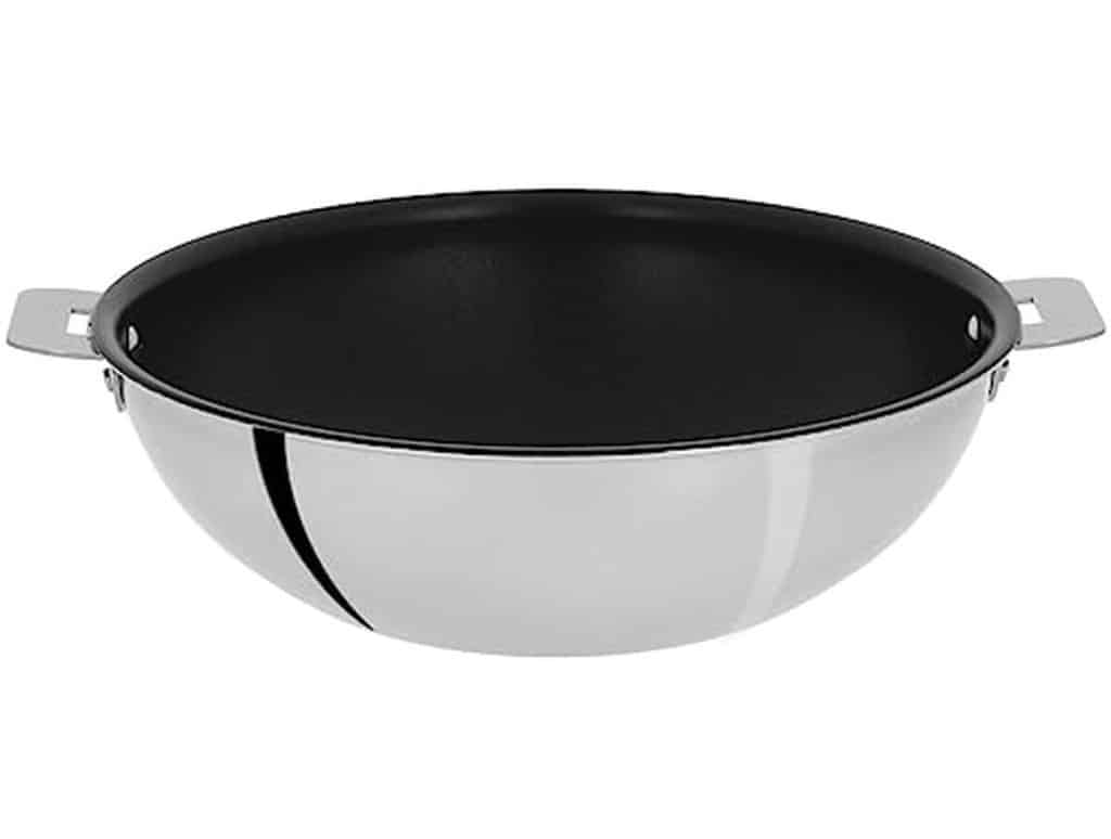 Test du wok Cristel Casteline : performance inox 24 cm