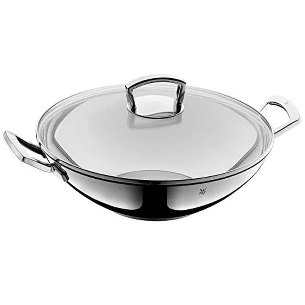 Test du wok WMF 36 cm inox compatible induction
