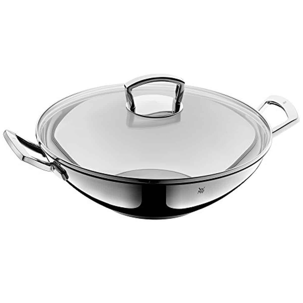 Test du wok WMF 36 cm inox compatible induction