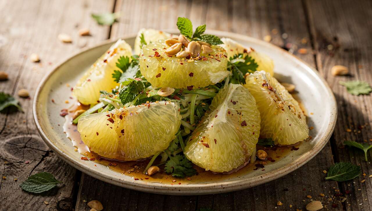 Recette de Salade de Pomelo : fraîcheur Assurée