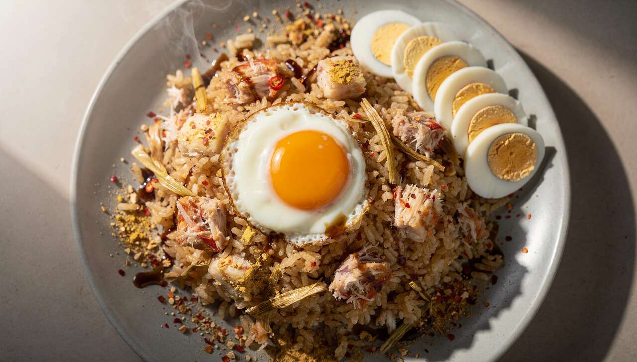 Recette de Riz Frit Thaï au Crabe