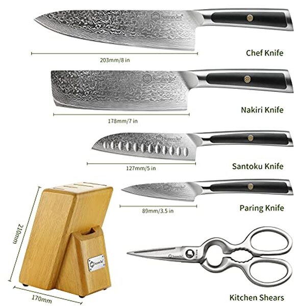 Découvrez notre analyse détaillée du set de couteaux Sunnecko Damas 67 couches : performance, design et durabilité. Le guide ultime pour un choix éclairé en cuisine.