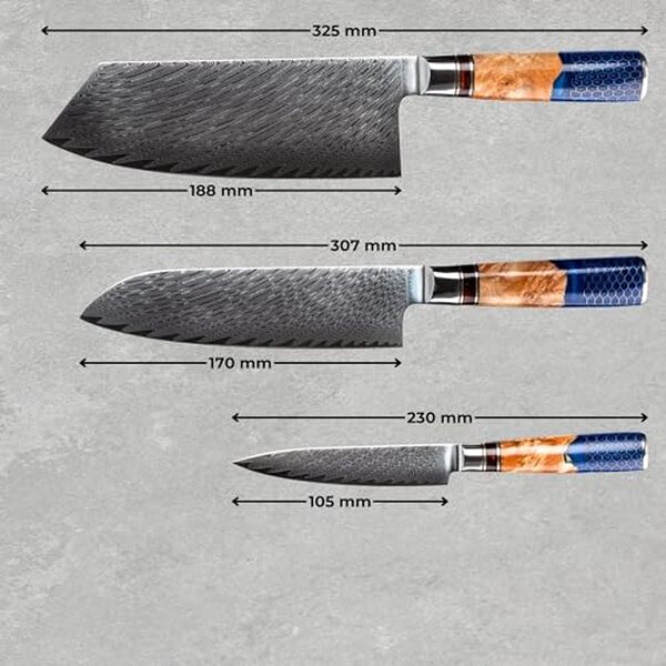 Découvrez notre test approfondi du set de couteaux Cassary en acier damas. Un indispensable pour les passionnés de cuisine, livré avec une pierre à aiguiser japonaise pour un tranchant parfait.